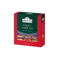 Классический черный чай в пакетиках Ahmad Tea, 100 шт