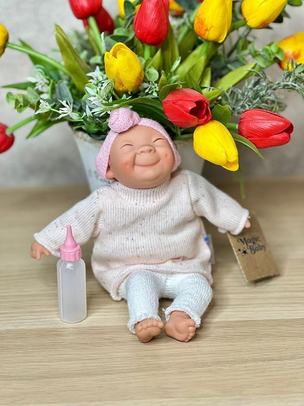 Кукла LAMAGIK мягконабивная  23см Caritas (303U2)