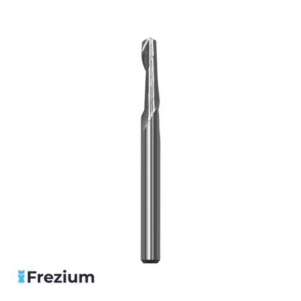 Фреза одназаходная твердосплавная по дереву, алюминию и цветным металлам, пластику "Union Tool" (3.0x3.175x9.5x38)