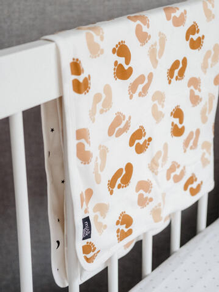 Двусторонний плед Mjölk Ножки