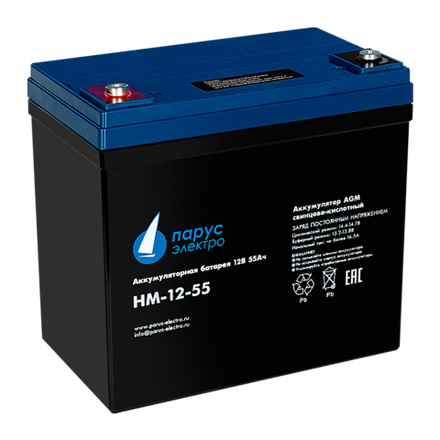Аккумулятор Парус Электро HM-12-55