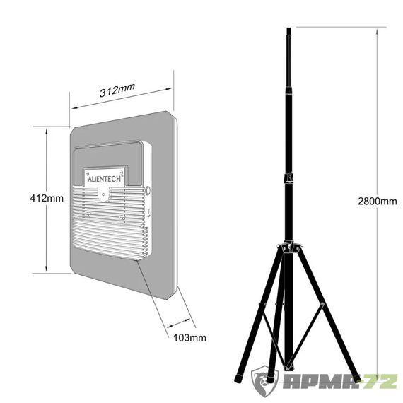 Мощный усилитель сигнала ALIENTECH DEIMOX