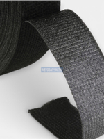 Лента клейкая флисовая (антискрип) AVS SCH-012 19 mm x 15 m (чёрный)