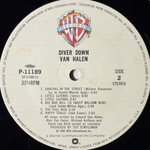 Van Halen ‎– Diver Down (Япония 1982г.)Т