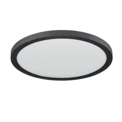 7788/24L MITRA LED SN 000 Светильник пластик/белый/черный LED 24Вт 3000/4000/6500К D300 IP44 CCT/датчик движения NEBULA BLACK