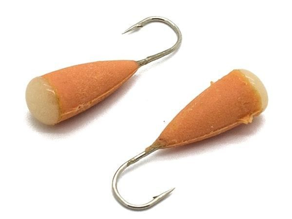 Мормышка Конус свечение Красное + Желтое MOK510RY 10шт/уп