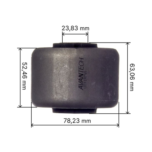 Сайлентблок переднего нижнего рычага, задний Avantech ASB0263
