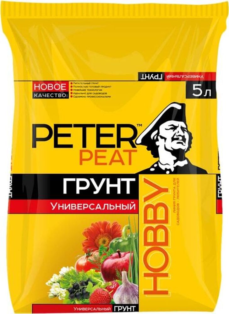 ГРУНТ PETER PEAT HOBBY УНИВЕРСАЛЬНЫЙ 5Л