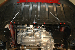 Защита картера и КПП Sheriff для Ford Focus III (CB8) 2011-2019 арт.08.2070