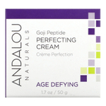 Andalou Naturals, Выравнивающий крем, с супер годжи и пептидами, антивозрастной, 1,7 жидкой унции (50 мл)