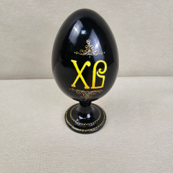 Яйцо сувенирное "Конек-горбунок"(ручная роспись Палех)