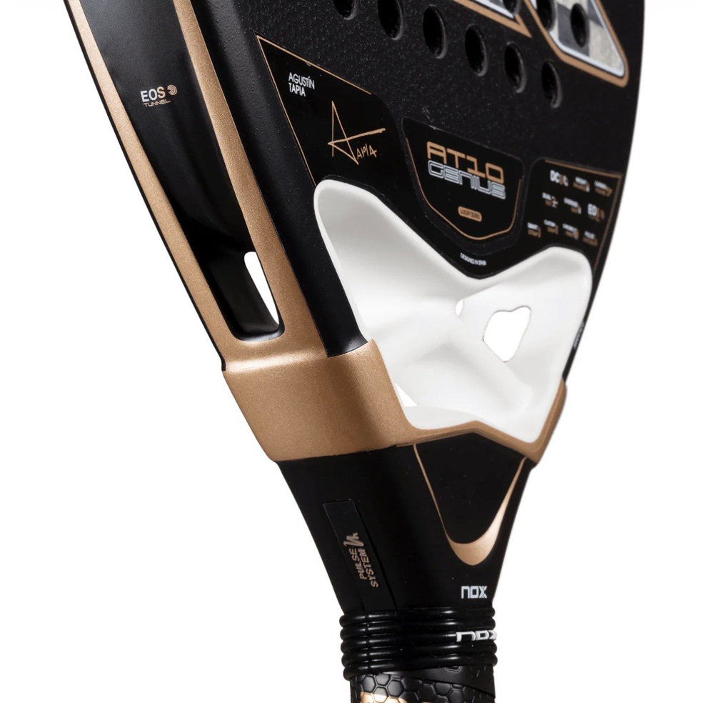NOX, SS, PALA AT10 GENIUS 18K ALUM BY AGUSTIN TAPIA (2026), Padel Racket