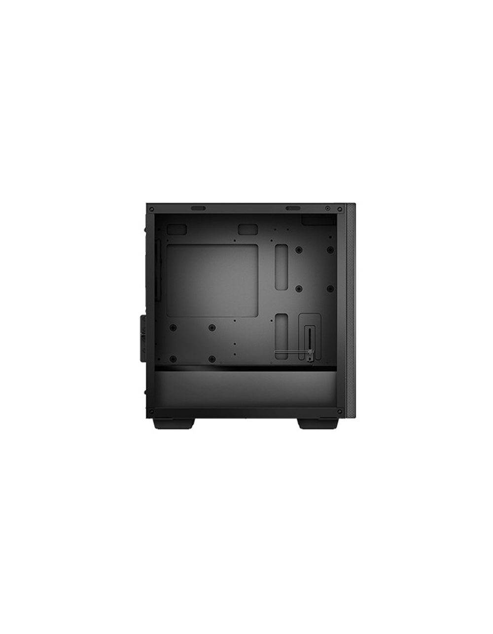 Корпус Deepcool MACUBE 110 BK без БП, боковое окно (закаленное стекло), черный, mATX