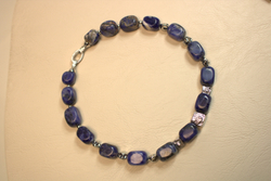 Чокер из содалита «Синий меридиан»