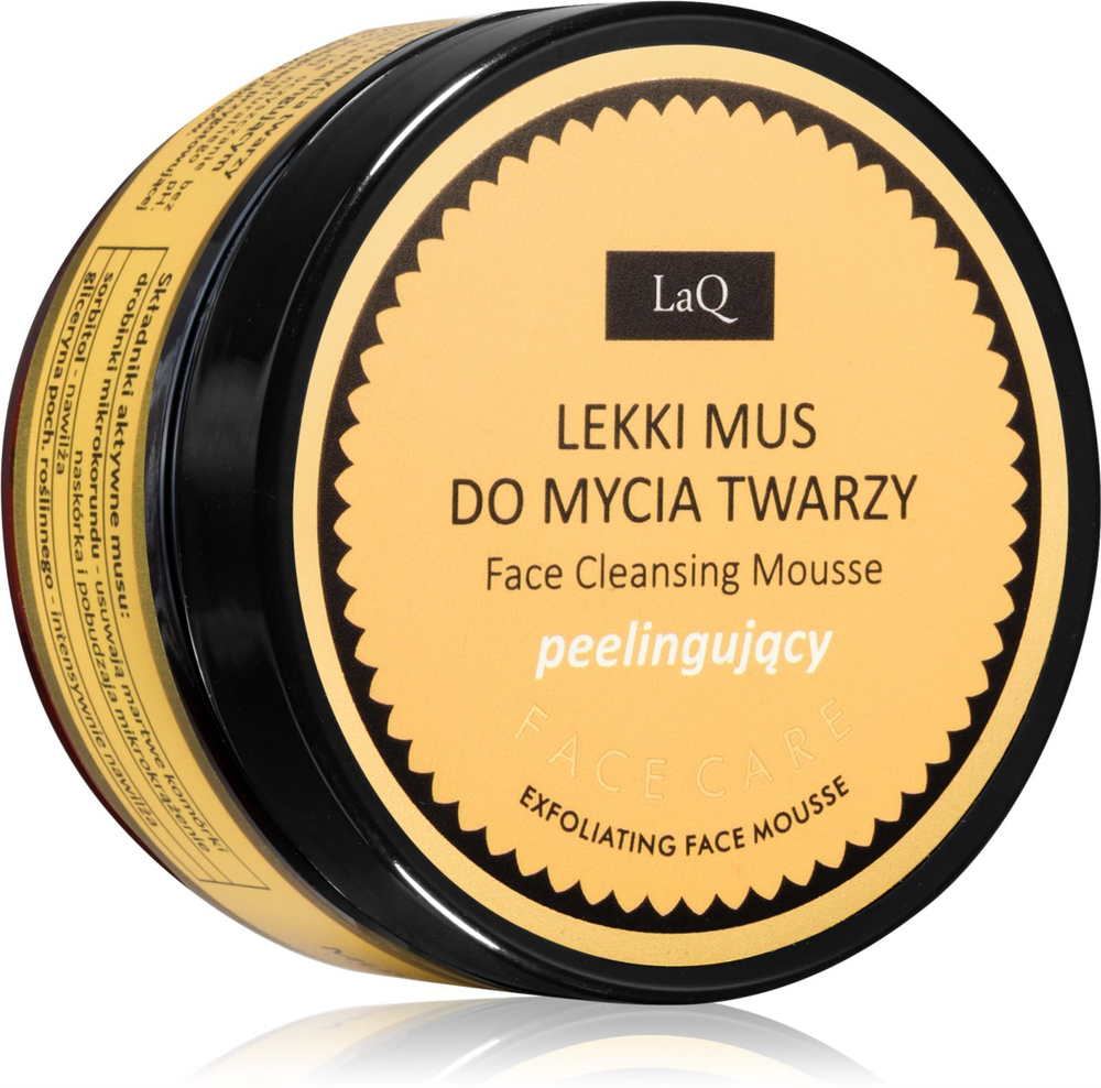 LaQ Wash Mousse Exfoliating - отшелушивающая очищающая пена /   100  ml  / GTIN 5902730835189