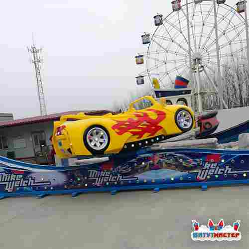 Аттракцион летающая машина «Огонь», 8 мест,  6×3×2,5 м