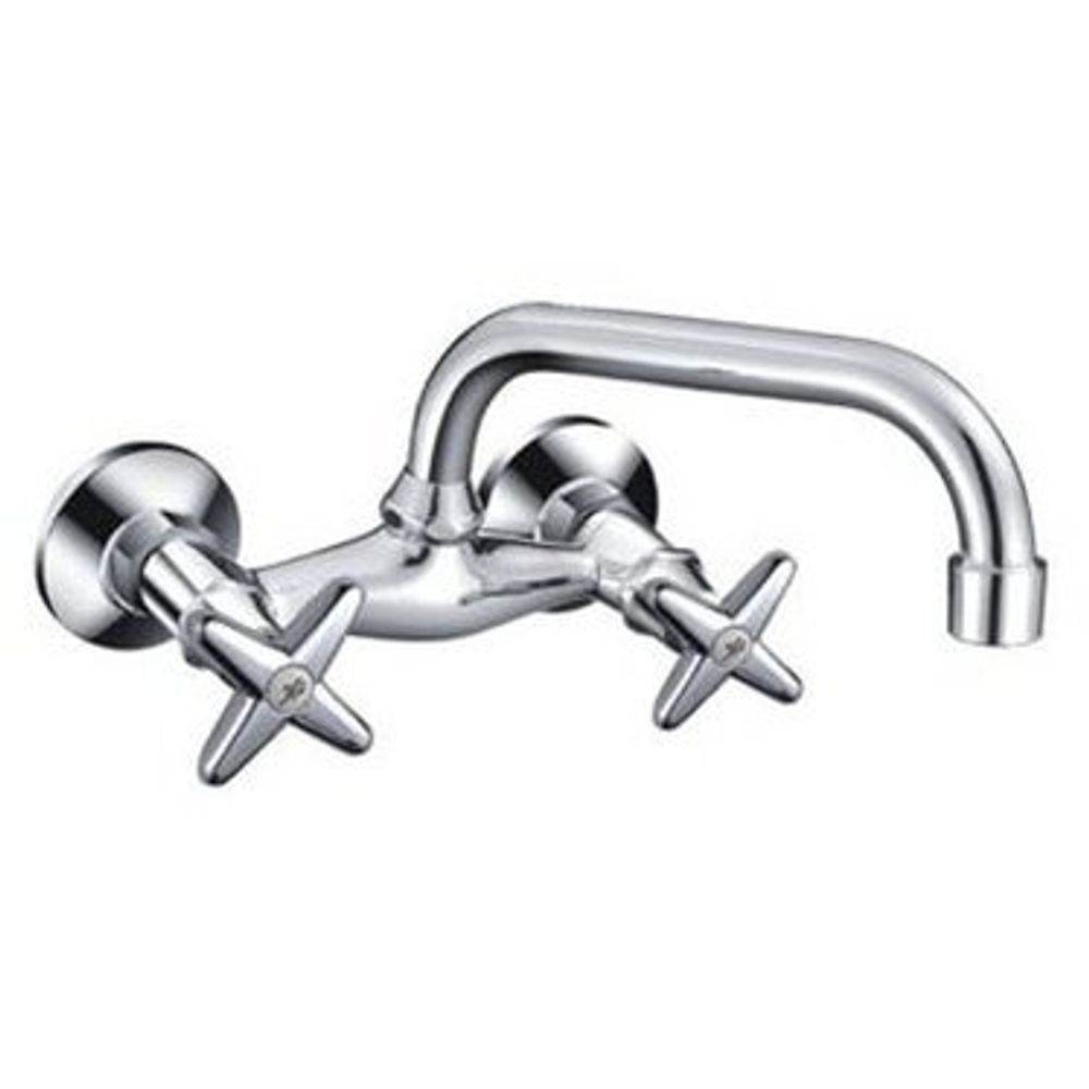 Смеситель кухня FRAP 4720 настенный верх. излив