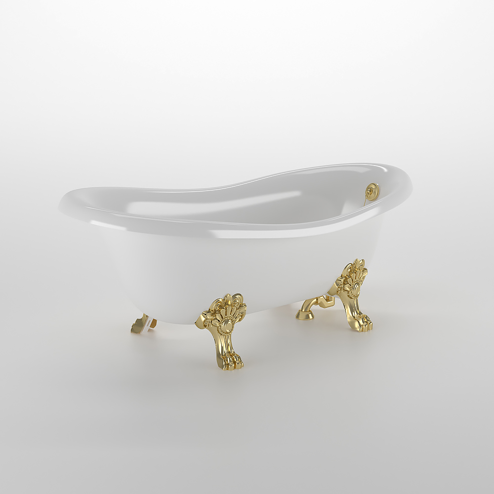 Ванна Migliore Bella на лапах "MIGLIORE" золото 170х80см  24625