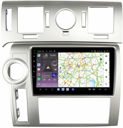 Магнитола для Hummer H2 2002-2009 - Kuberg QLed, Android 13, Быстрейшая, CarPlay, SIM-слот