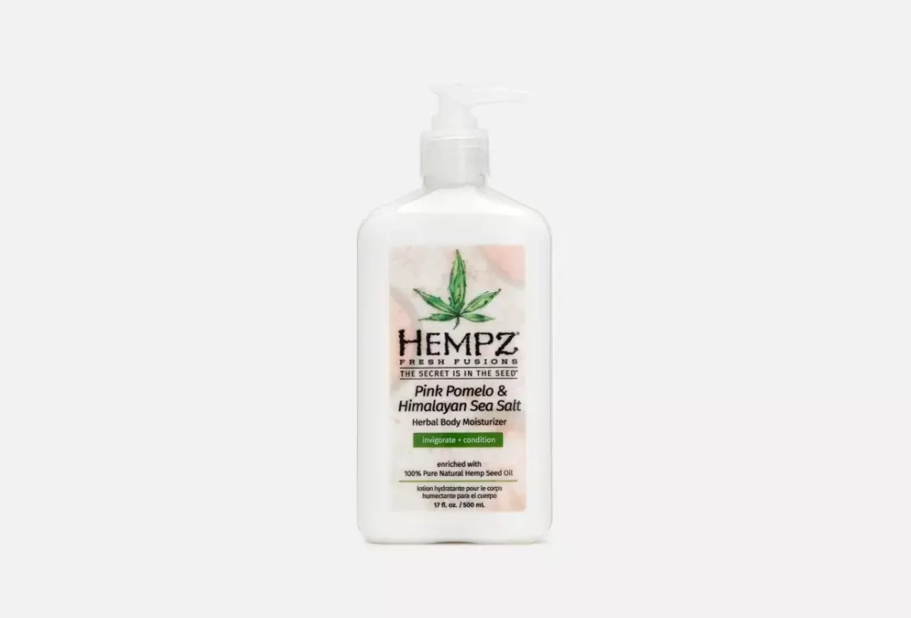 HEMPZ pink pomelo & himalayan salt  молочко для тела 500мл