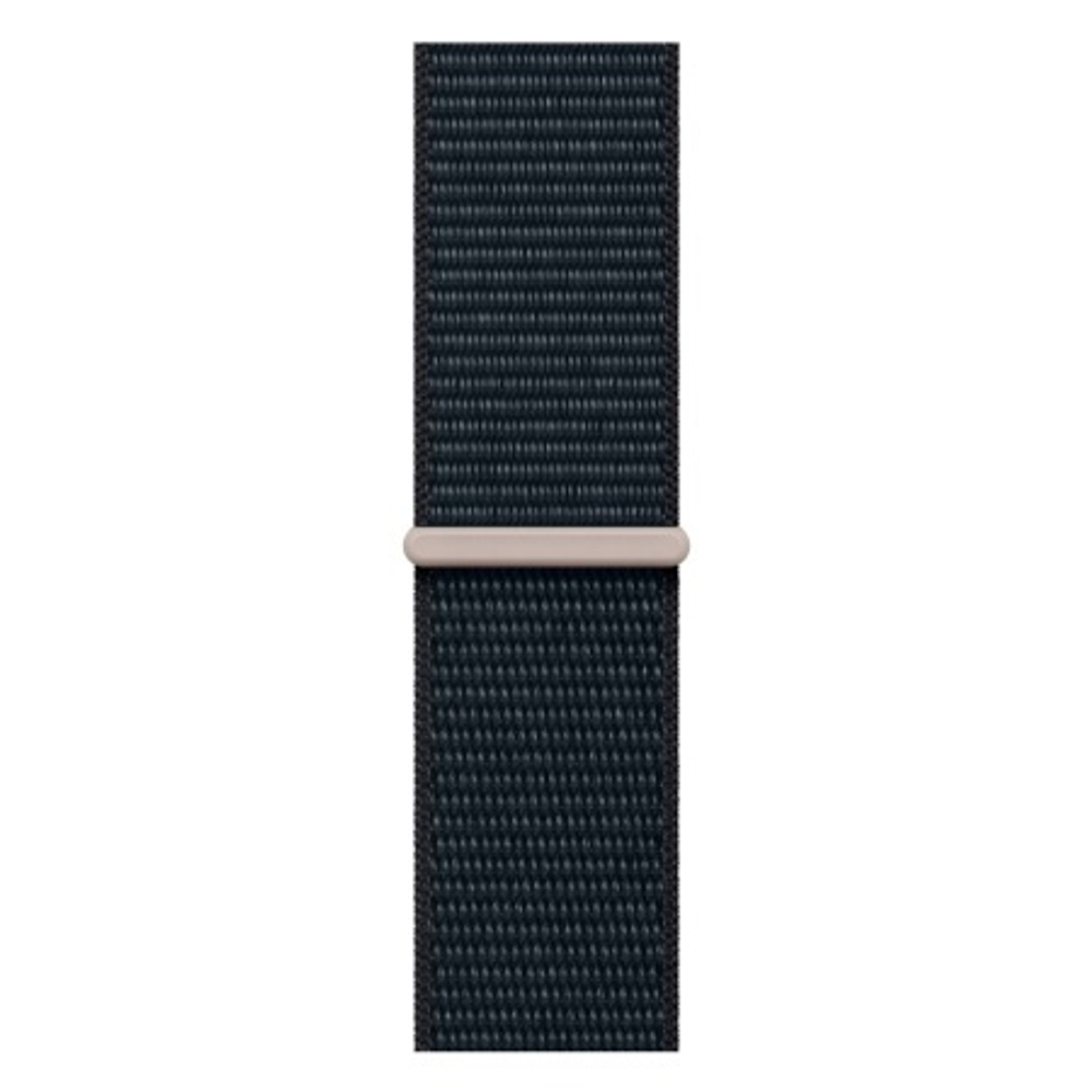 Часы Apple Watch Series 9 GPS, спортивный ремешок черного цвета