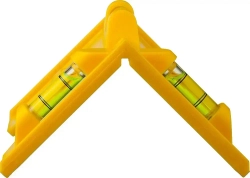 Stayer Уровень строительный угловой 12.5 см, глазков: 3