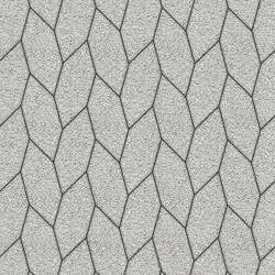 Тротуарная плитка СКОШЕННЫЙ ШЕСТИУГОЛЬНИК - Гранит Белый