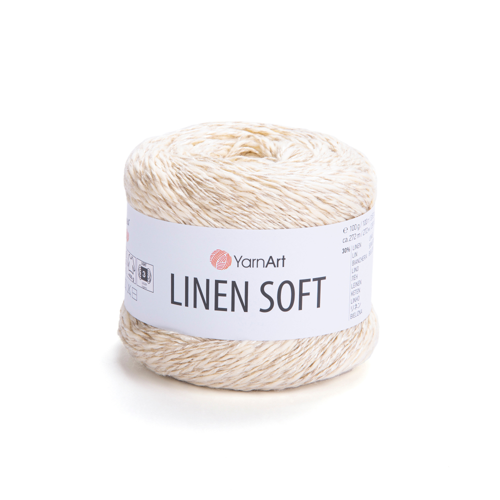 Пряжа YarnArt Linen Soft (7302)