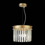 SL1624.203.01 Светильник подвесной ST-Luce шампань/прозрачный E14 1*40W ERCOLANO