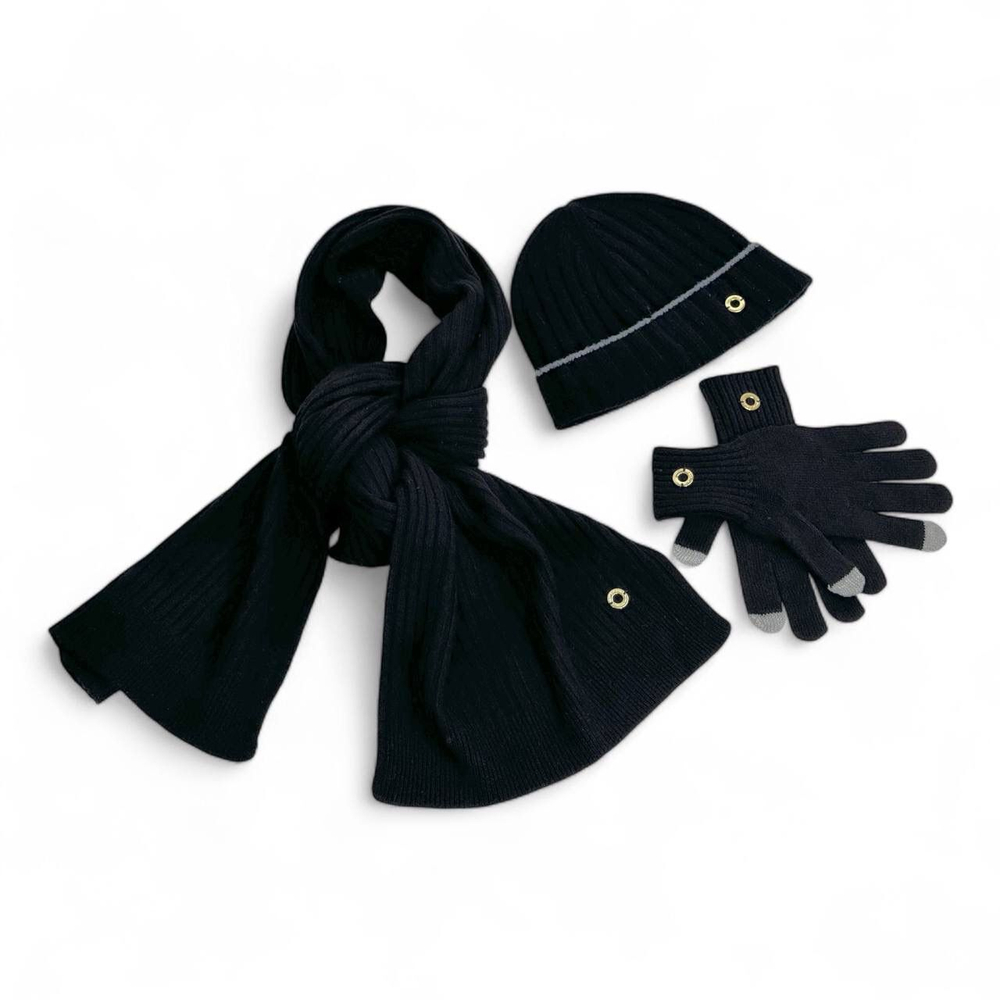 Комплект Loro Piana (шапка + перчатки + шарф)