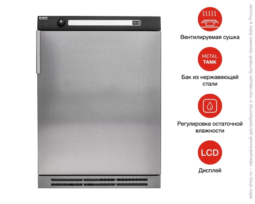 Профессиональная сушильная машина Asko TDC145VS фото 5