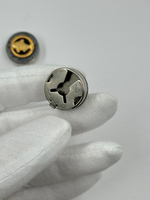 Накладка на пуговицу с рыбой