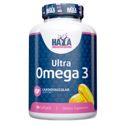 HaYa Labs " Ультра Омега 3 " ( Ultra Omega 3 ), 90 Softgels