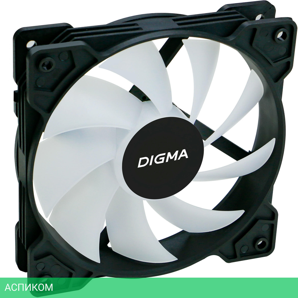Вентилятор для корпуса Digma DFAN-FRGB1