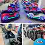 Электрическая бамперная машинка «Нептун» с пультом управления для детей и взрослых