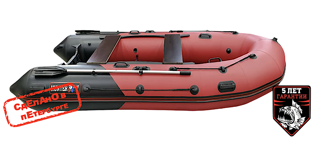 Лодка ПВХ Hunterboat Хантер Про 350Pro