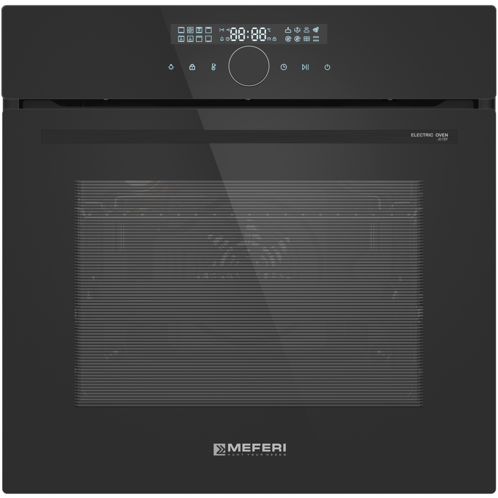 Электрический духовой шкаф Meferi MEO6017BK ULTRA фото 16