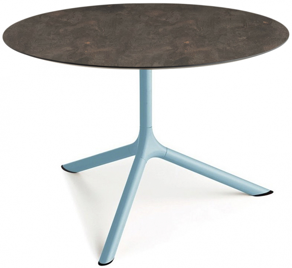 Столик ламинированный кофейный Scab Design Tripe Maxi, голубой, кортен
