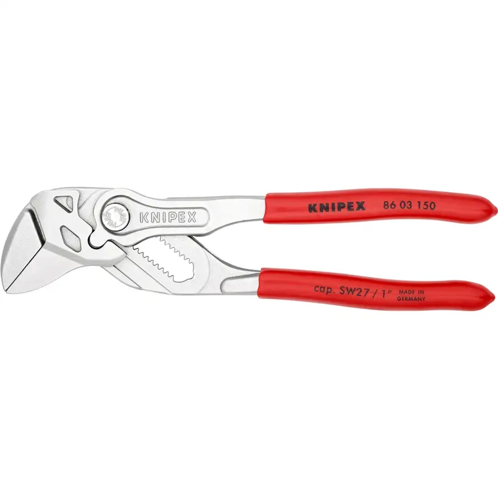 Переставные мини-клещи хромированные 150 мм Knipex 86 03 150 SB