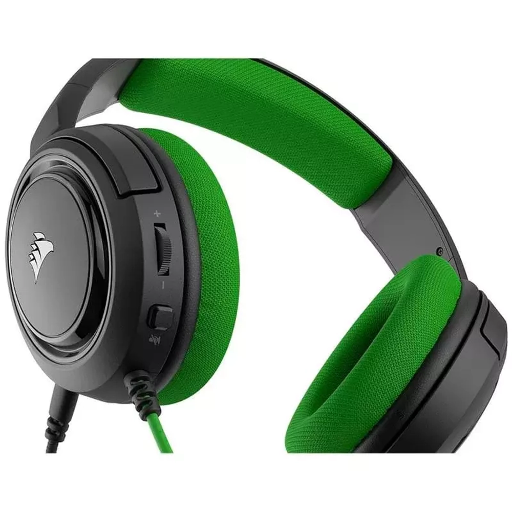 Игровая гарнитура Corsair HS35 Stereo, Green (CA-9011197-EU)