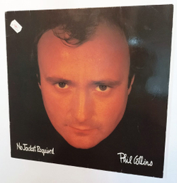 Винтажная виниловая пластинка Phil Collins No Jacket Required (Europe 1985)