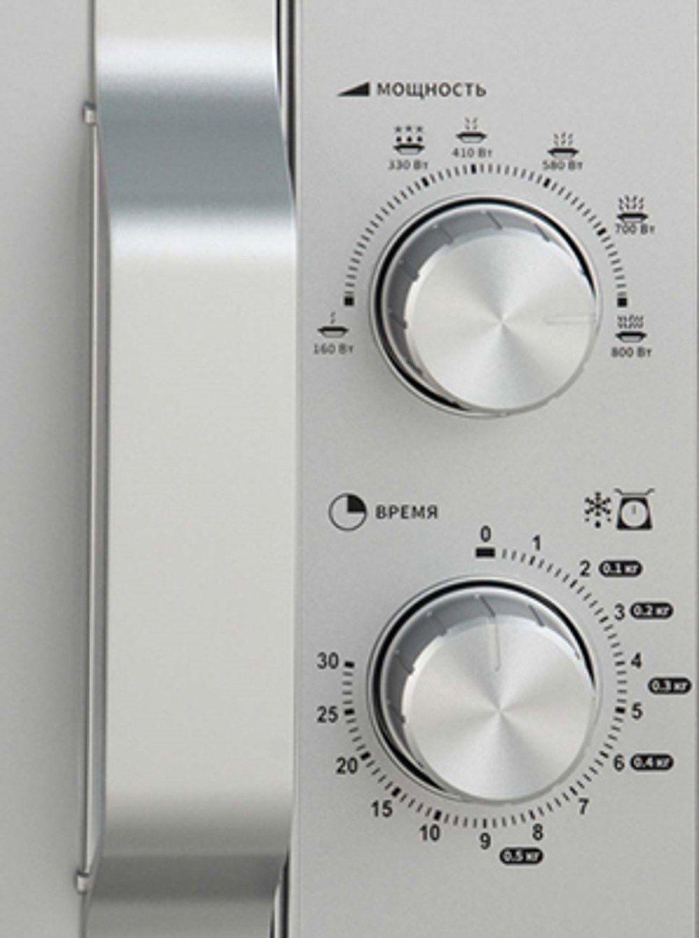 Микроволновая печь Sharp R-2300RSL, серебристый
