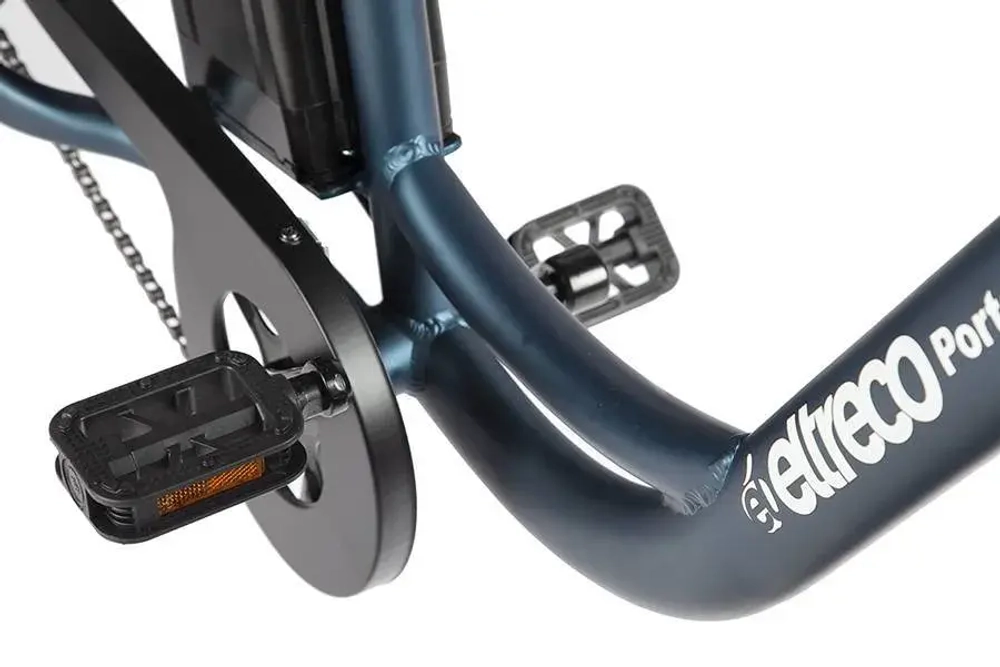 Электротрицикл Eltreco Porter Fat 700 с корзиной