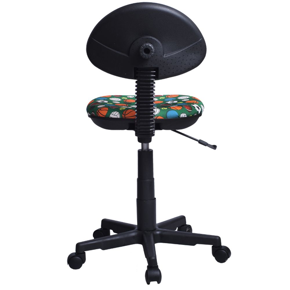 Кресло детское Фабрикант Логика, ткань, KiD'S, №26(спорт), О, PL 540, б/подл, ролик