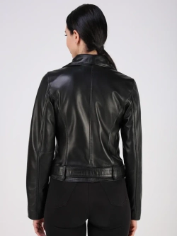 Кожаная куртка демисезонная косуха