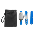 Набор складных столовых приборов PR (PR-FX-8332) (вилка, ложка, нож) в чехле