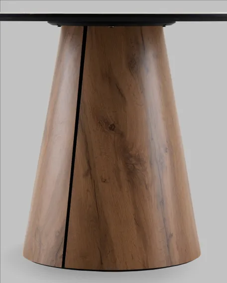 Стол Sesamo Ø120 см, HPL дуб вотан