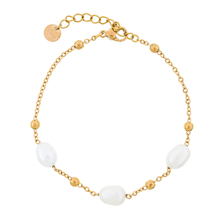 Браслет Fiore Luna PERLE CB03167-2 BW/G