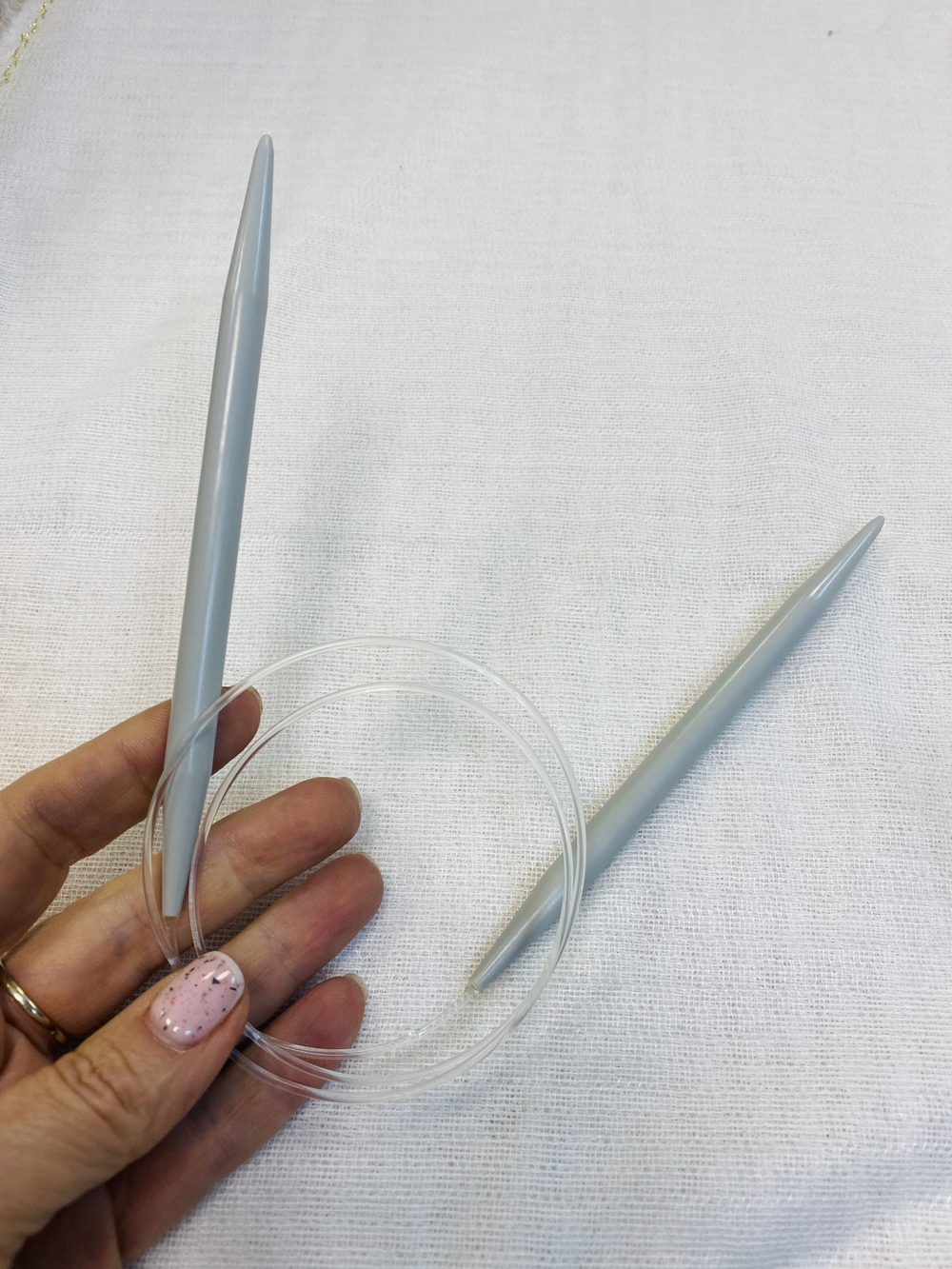 Спицы круговые на леске 80см Пони №8