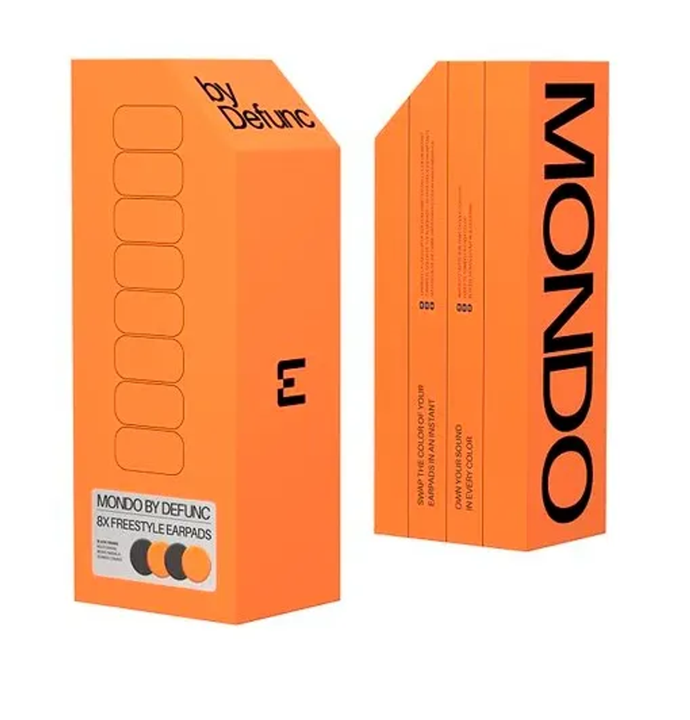 Mondo by Defunc Freestyle On-Ear Orange/Black (Оранжевый/Черный) амбушюры для наушников